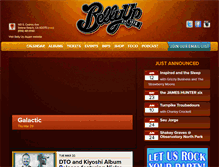 Tablet Screenshot of bellyup.com